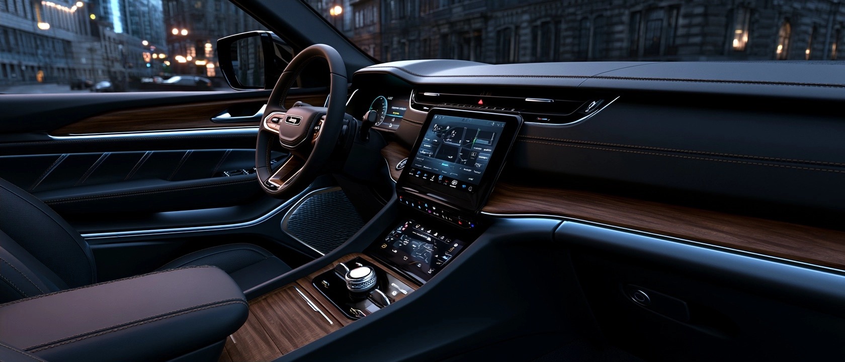 Jeep Grand Cherokee WL интерьер салон