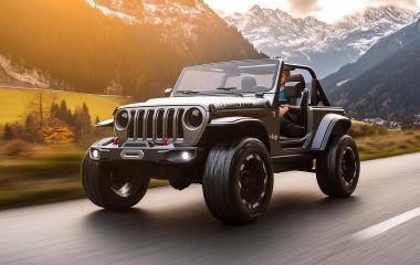Детский джип - электромобиль для детей от Jeep