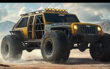 Джип 4x4 - мощь и проходимость для любых приключений