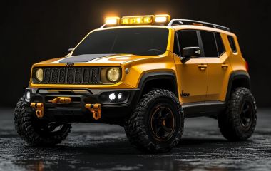 Jeep Renegade Trailhawk 4x4 - мощный внедорожник для приключений
