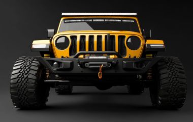 Бампер передний Jeep Wrangler JL - купить недорого
