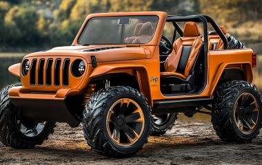 Детский электромобиль Jeep Wrangler - стиль и безопасность